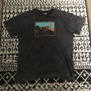 Old Navy Mens Mineral Wash Graphic Tee